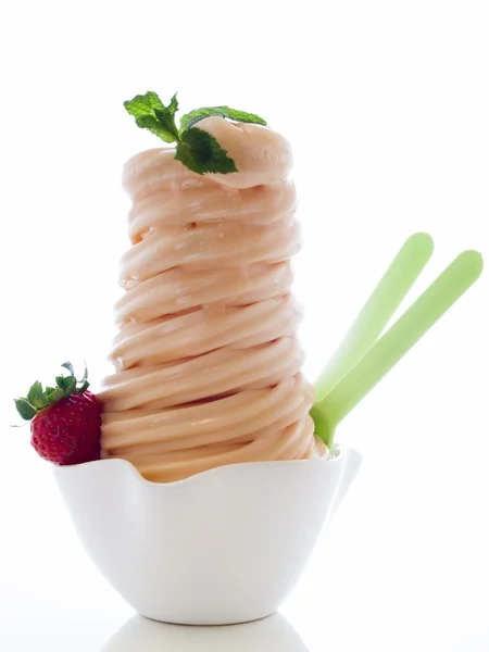 Yogur congelado — Foto de Stock