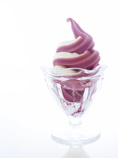Fryst yoghurt — Stockfoto