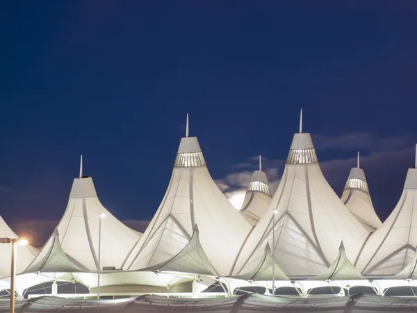 Denver mezinárodní letiště — Stock fotografie
