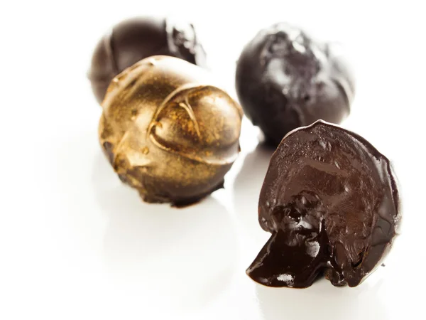 Sampanye truffle — Stok Foto