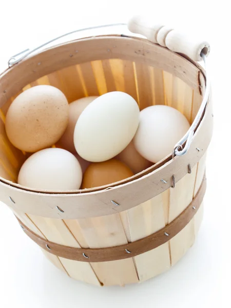 农场鸡蛋 — 图库照片