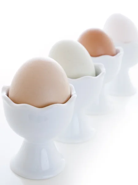 Фермерские яйца — стоковое фото