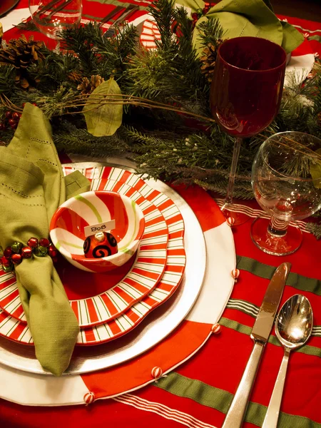 Holiday Table — Stock Photo, Image