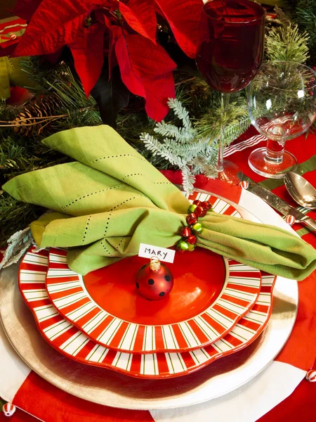 Holiday Table — Stock Photo, Image