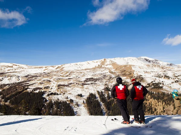 Ski partol — Stockfoto