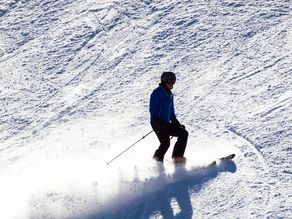 Skiën — Stockfoto