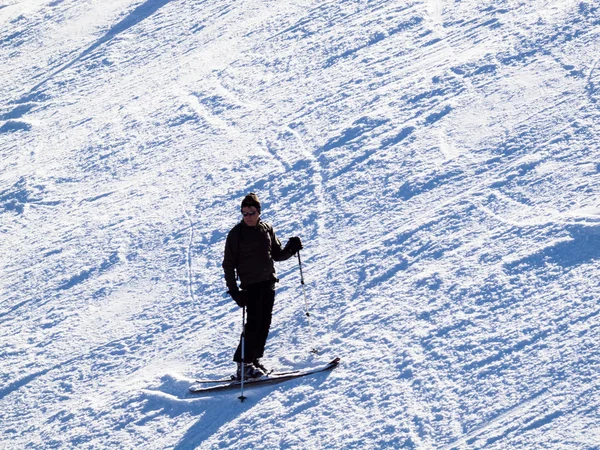 Skiën — Stockfoto