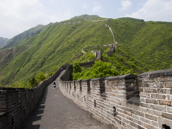 Grote muur van porselein — Stockfoto