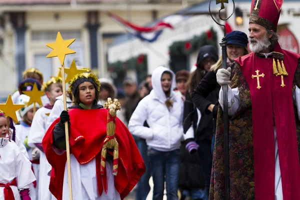 Santa Lucia Children's Procession — Stock Photo, Image