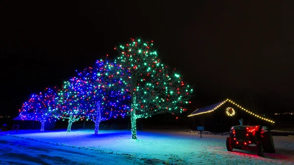 Vánoční osvětlení — Stock fotografie