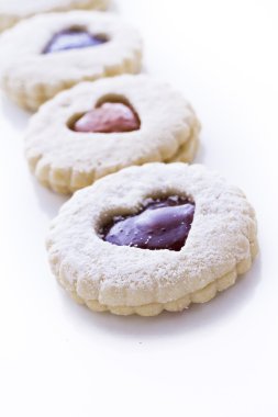 Linzer torte kurabiye