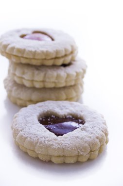 Linzer torte kurabiye