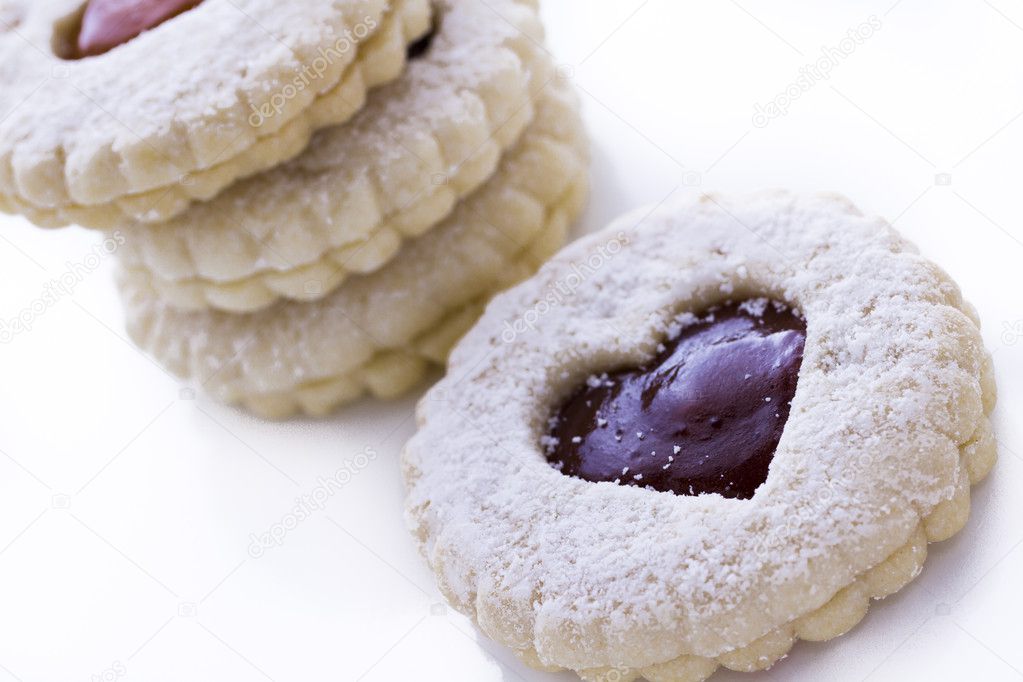 Linzer Torte Cookies Stock Photo by ©urban_light 17329173