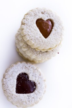 Linzer torte kurabiye