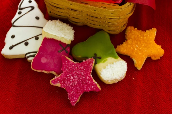 Kerstkoekjes — Stockfoto