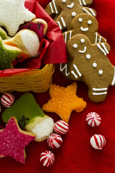 Рождественское печенье — стоковое фото