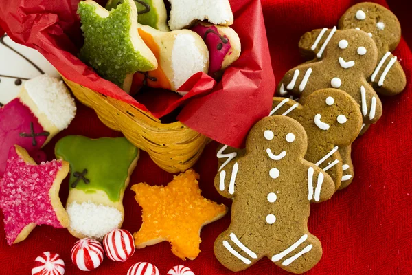 Kerstkoekjes — Stockfoto