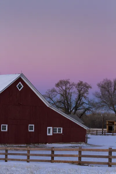 Old Red Barn — Stock Photo, Image