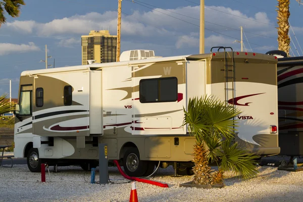 RV campsite — Stock Photo, Image