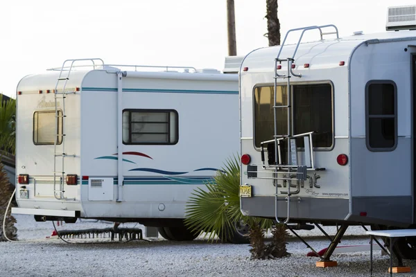 RV camping — Stockfoto