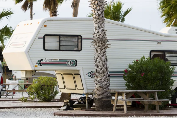 RV campsite — Stock Photo, Image