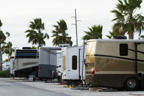 RV campsite — Stock Photo, Image