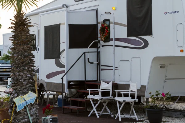 RV Camping — Stockfoto