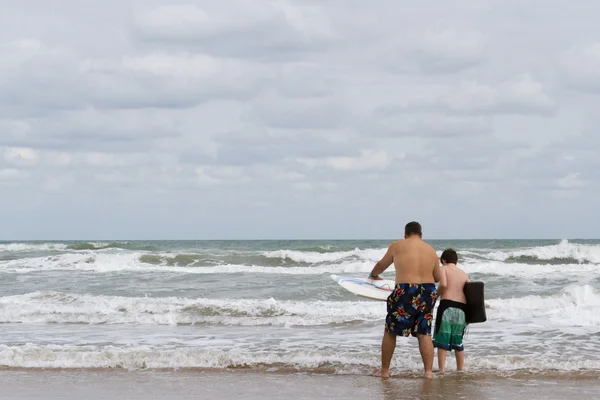 Boogie boarding — Stock Photo, Image