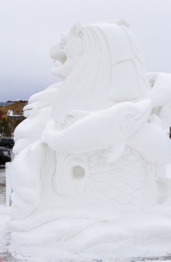 kar heykeli