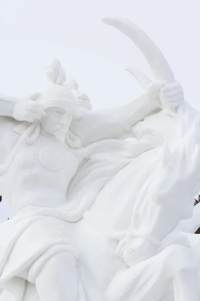 Snow Sculpture — Stock Photo, Image