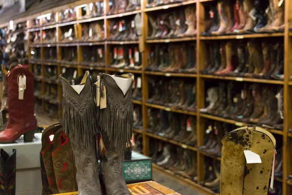 Kovbojské boty — Stock fotografie