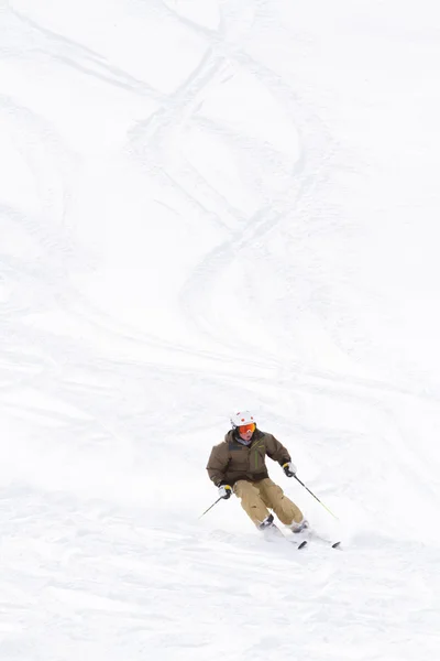 Skifahren — Stockfoto