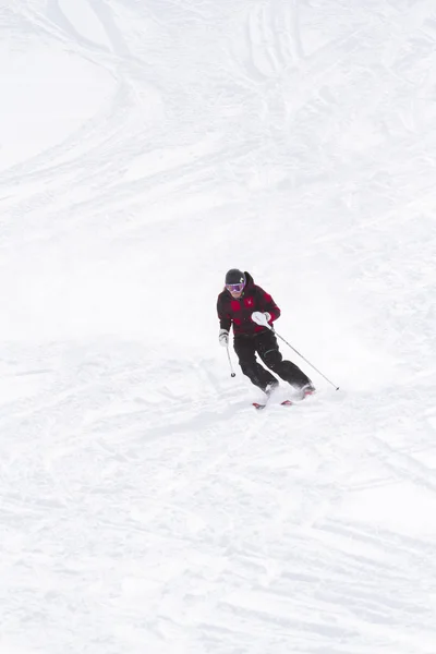 Skiën — Stockfoto