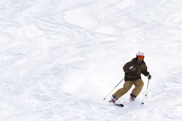 Skiën — Stockfoto