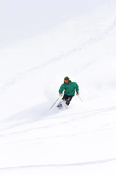 Skifahren — Stockfoto