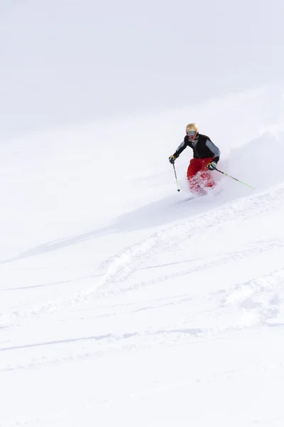 Skifahren — Stockfoto