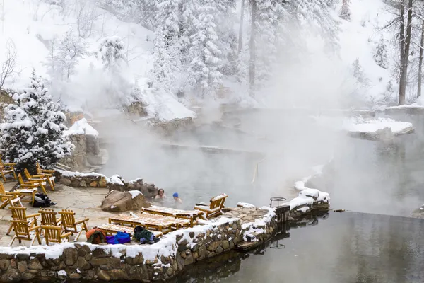Hot springs — Zdjęcie stockowe