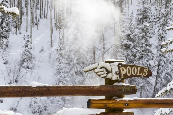 Hot springs — Stock Photo, Image