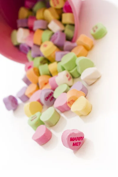 Heart candies — Stock Photo, Image