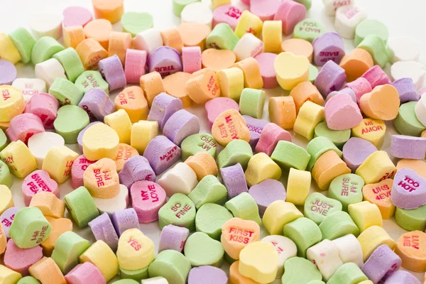 Серця цукерки — стокове фото