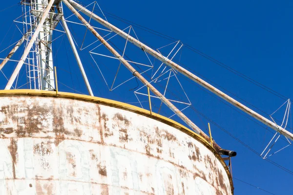 Silos de alimentação — Fotografia de Stock