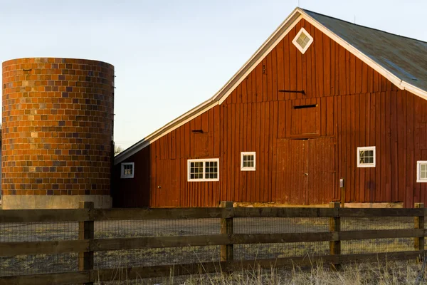 Gammel gård – stockfoto