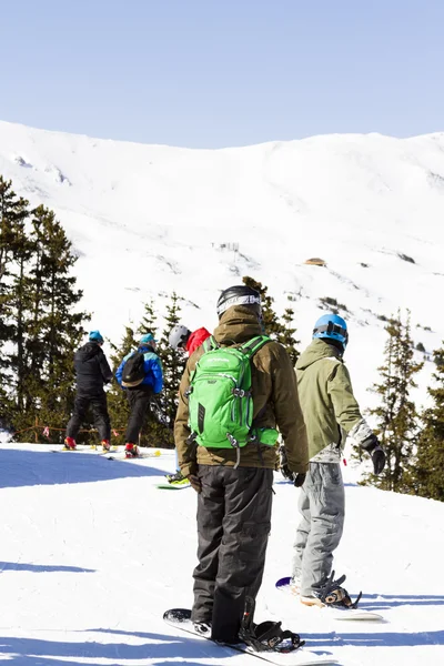 Skifahren — Stockfoto