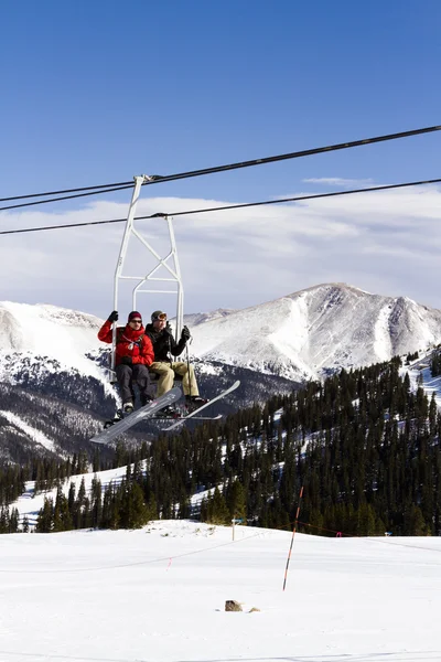 Skiën — Stockfoto