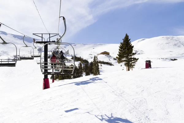 Skifahren — Stockfoto