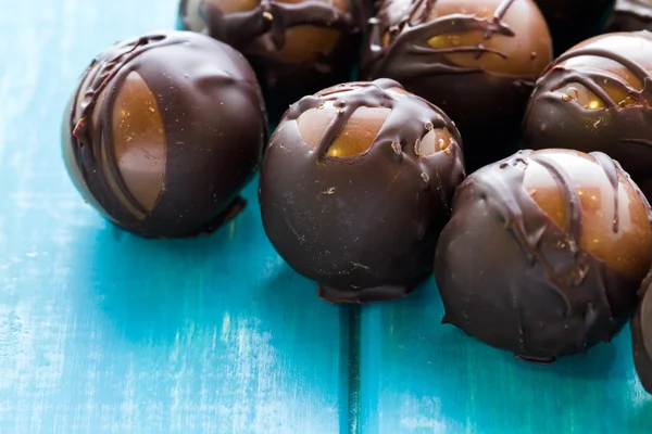 Chocolade truffels — Stockfoto