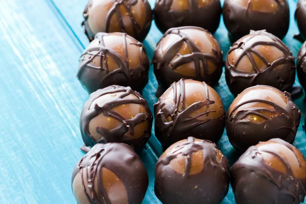 Chocolate truffles — Stock Photo, Image