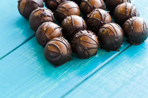 Chocolade truffels — Stockfoto