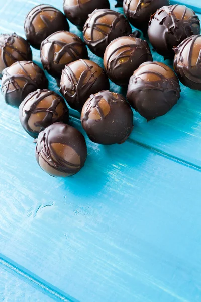 Trufas de chocolate — Foto de Stock