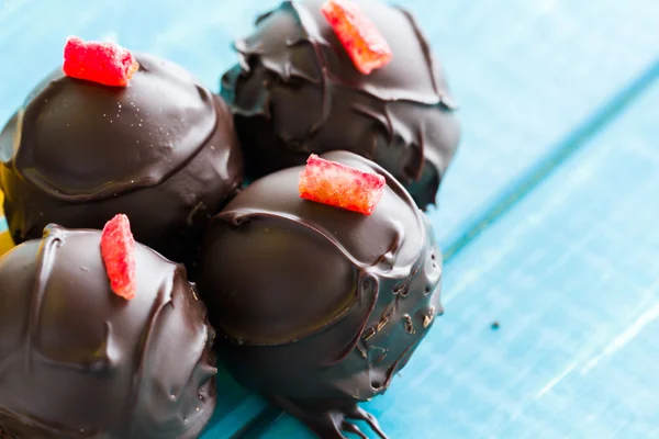 Chocolade truffels — Stockfoto